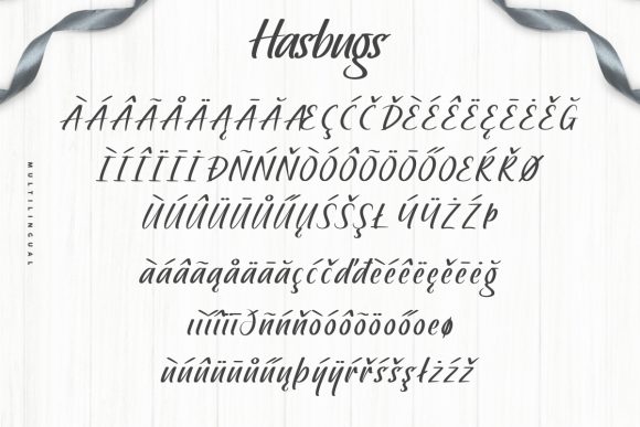 Hasbugs Font - Preview 5