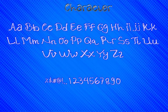 Marino Kouya Font font preview - 3