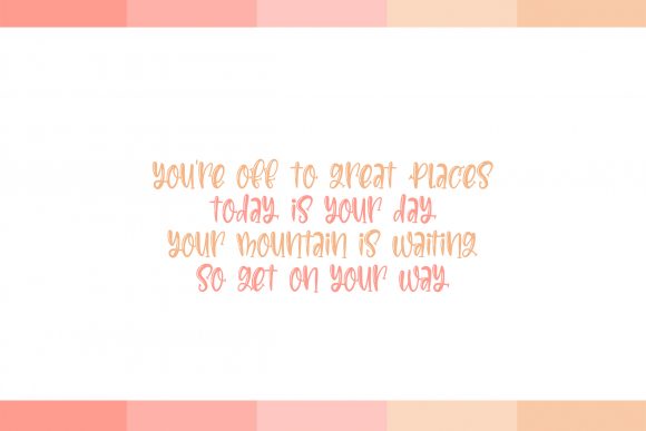 Mollie Mae Font PNG with transparent background - Preview 4
