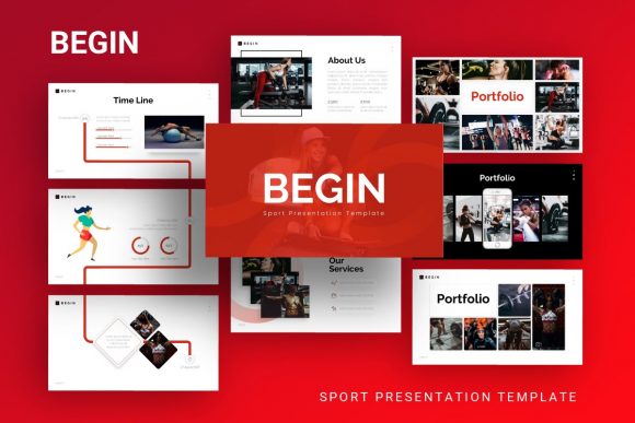 Presentation Template - Begin