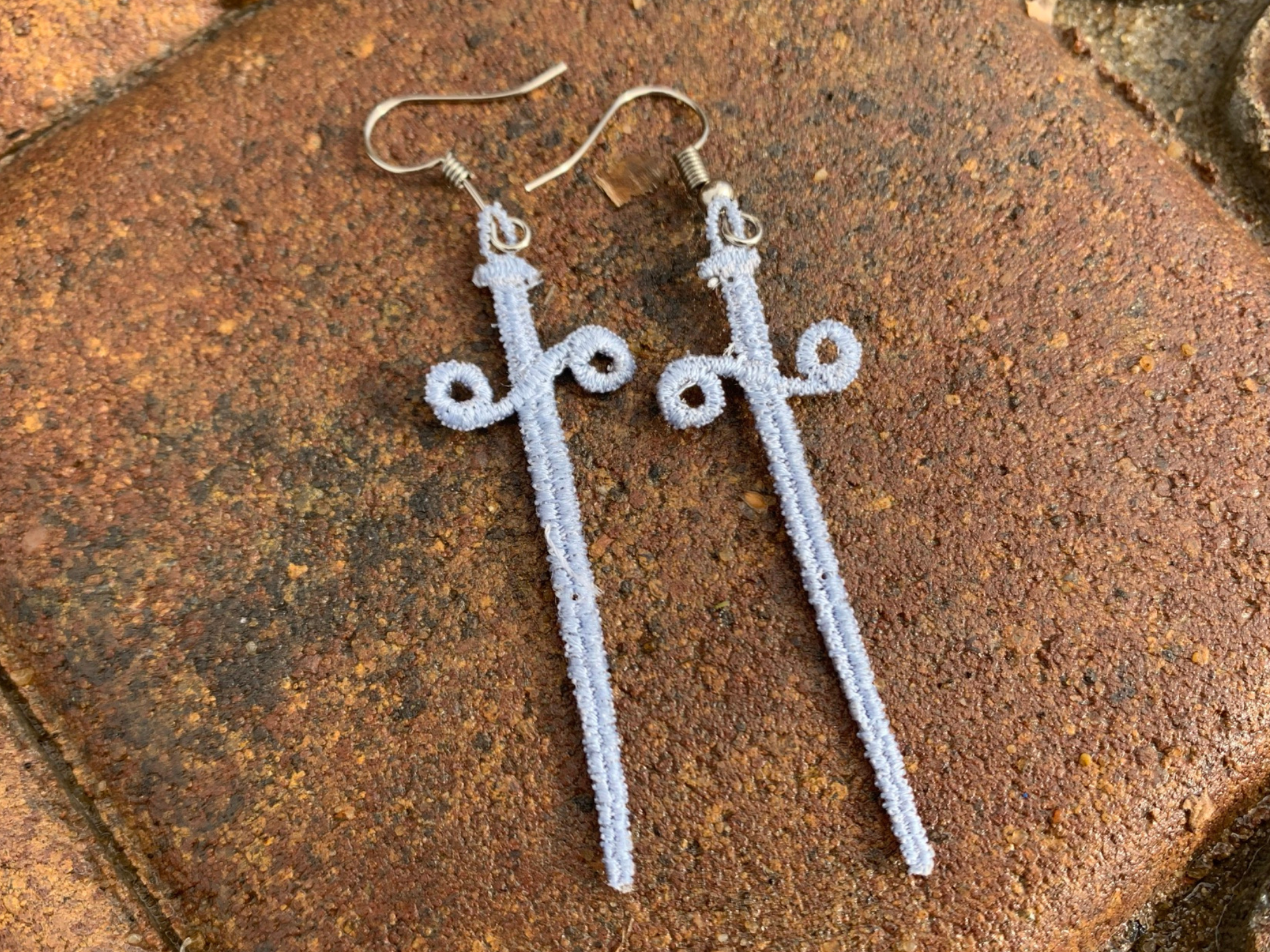Sword Earrings