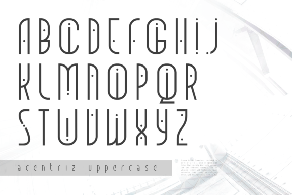 Acentriz Font - Preview 5