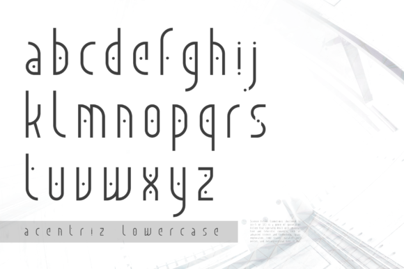 Acentriz Font - Preview 6