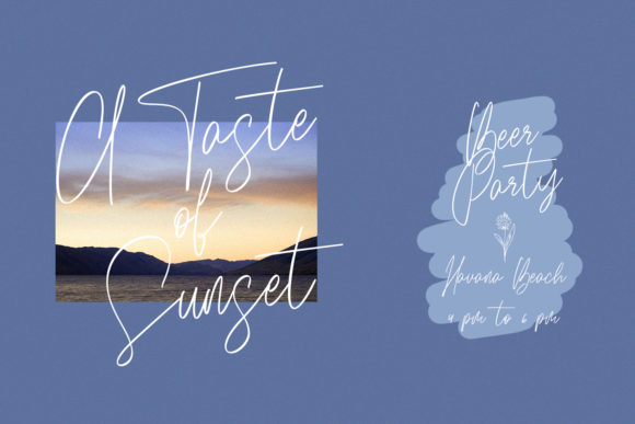 Body Language Font - Preview 1