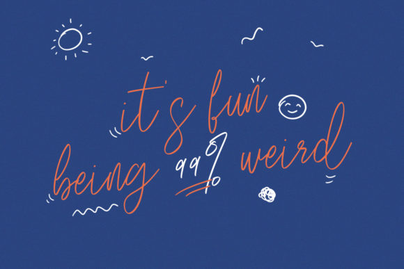 Body Language Font - Preview 4