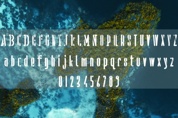 Buriacut Font - Preview 4