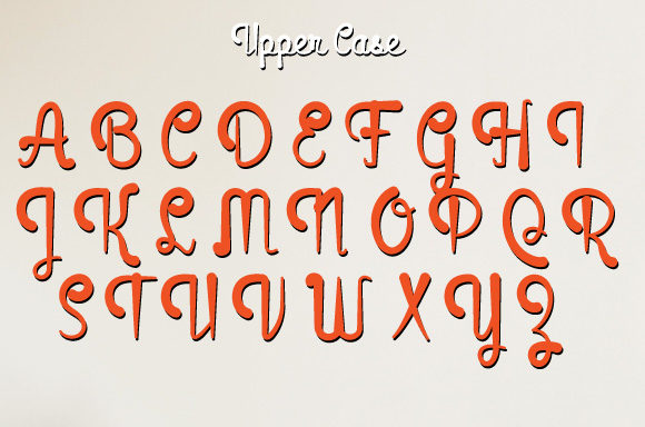 Candle Light Font - Preview 1