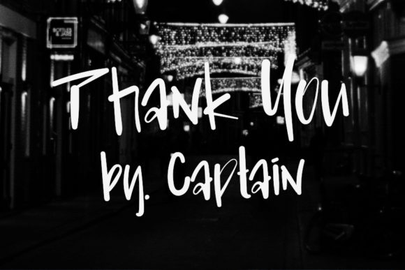 Captain Brown Font - Preview 4