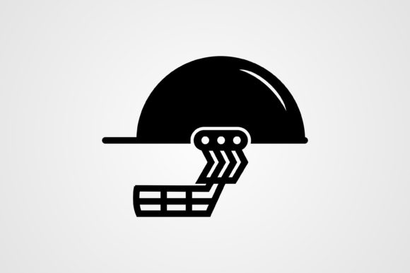 cricket helmet icon Cricket Helmet Glyph Icon Graphic by Graphic Nehar · Creative Fabrica