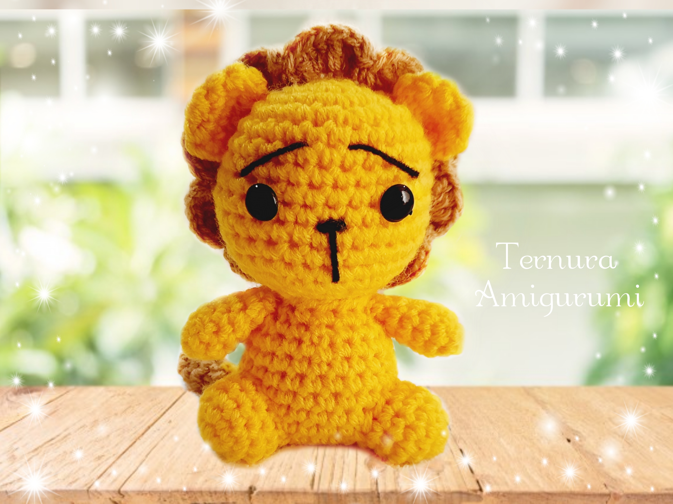 Crochet Pattern Little Lion