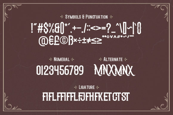 Crow Bait Font PNG with transparent background - Preview 2