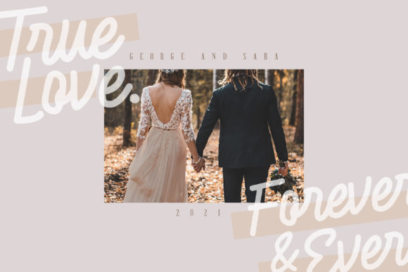 Dream Cream Font PNG with transparent background - Preview 3