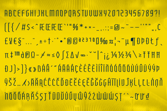 FT Beton Font - Preview 6