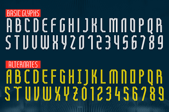 FT Beton Font - Preview 2