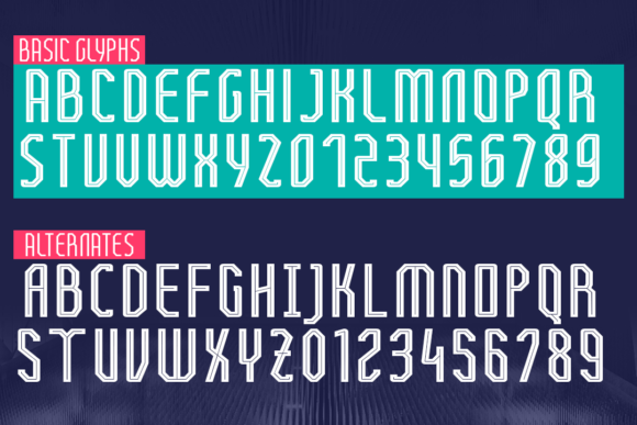 FT Beton Punch Font - Preview 2