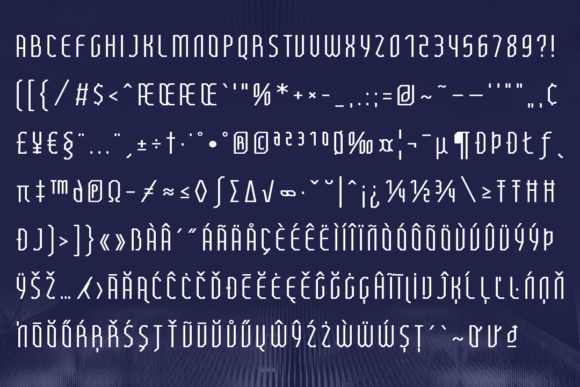 FT Beton Punch Font - Preview 6