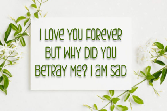 Green House Font - Preview 4