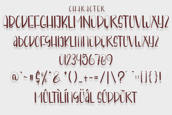 Kikione Forever Font PNG with transparent background - Preview 3