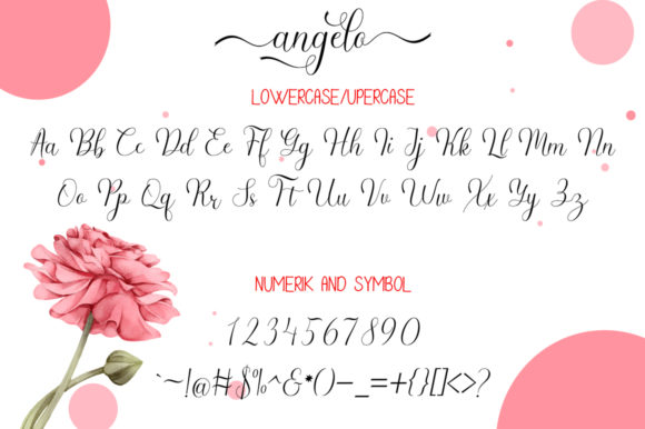 Love Angelo Font PNG with transparent background - Preview 4