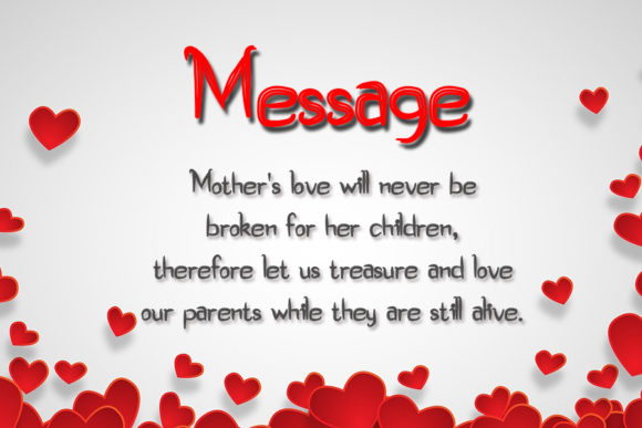 Loving Mom Font PNG with transparent background - Preview 1