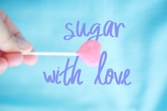 Malino Candy Font PNG with transparent background - Preview 1