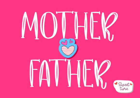 Mama Gnome Font PNG with transparent background - Preview 2
