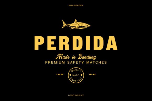 Perdida Font PNG with transparent background - Preview 5