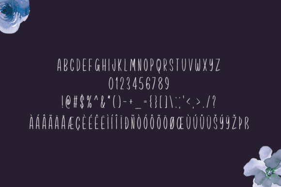 Precious Way Font PNG with transparent background - Preview 4