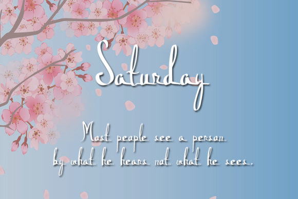 Rafaella Font PNG with transparent background - Preview 1
