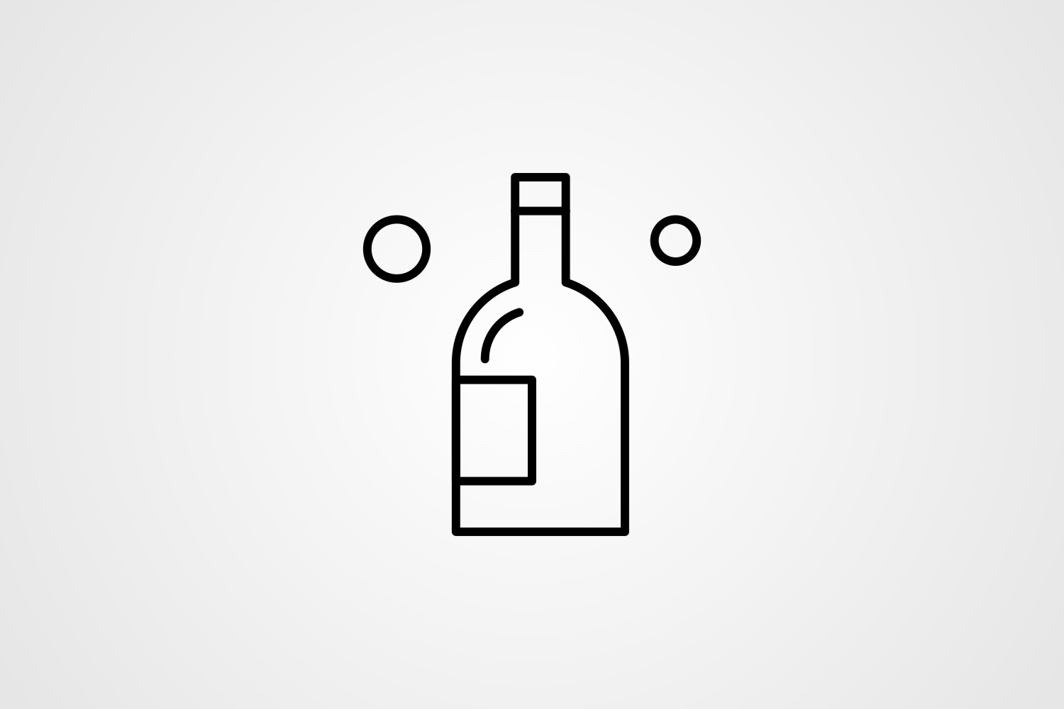 Vector Alcohol Line Icon Design Graphic by kazim.abbas1996 · Creative ...
