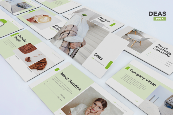 Preview of Deas - Business Powerpoint Template PowerPoint template