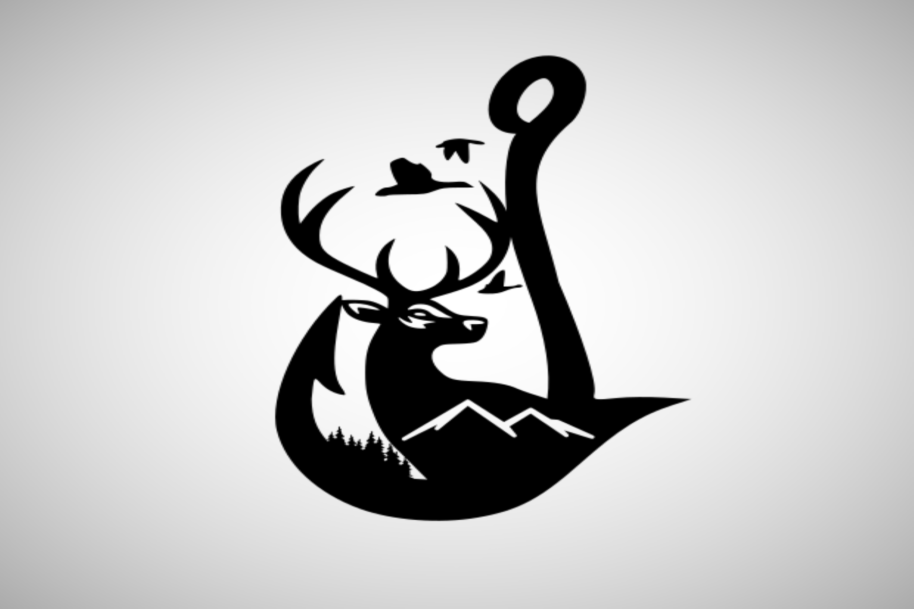 deer duck fish hook Metal sign – Twisselman Trading Co Our premium vinyl Deer Antlers With Duck Wholesale Gold 925 Sterling Silver