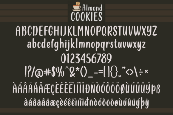 Almond Cookies Font - Preview 3