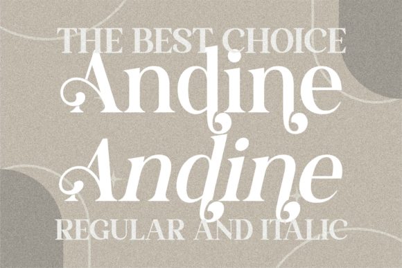 Andine Font - Preview 3