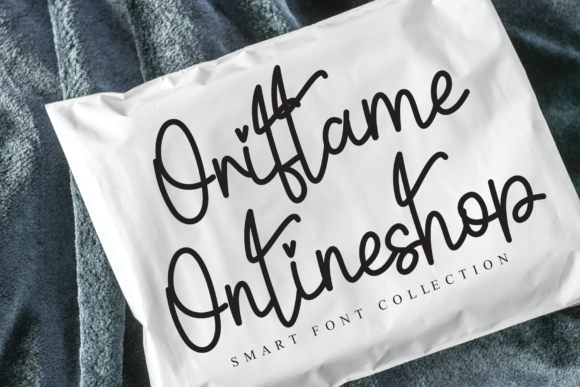 Attachment Signature Font - Preview 3
