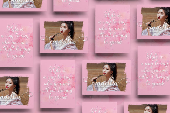Billy Bella Font - Preview 1