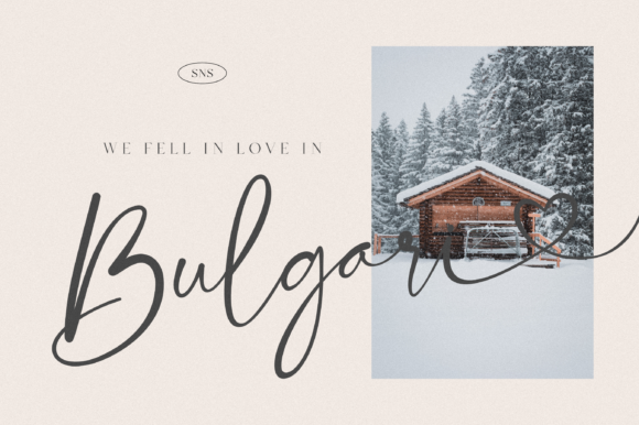 Bloom Winter Font - Preview 1
