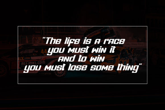 Boldness Race Font - Preview 4