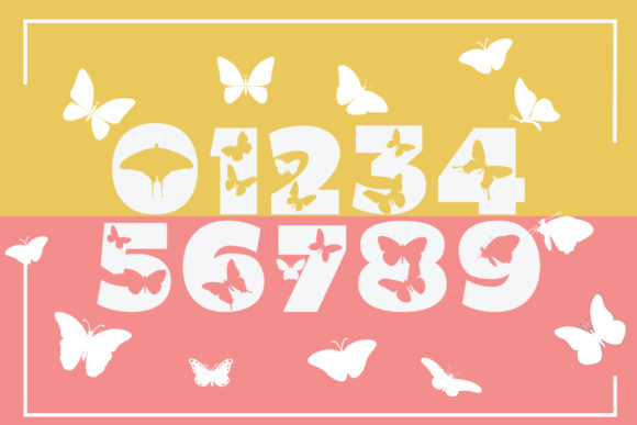 Butterfly Font - Preview 2