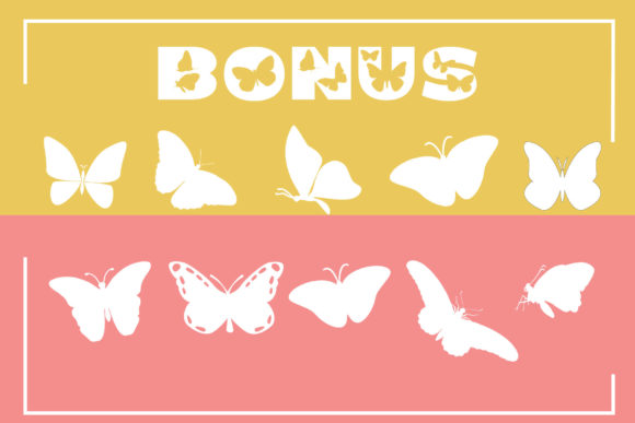 Butterfly Font - Preview 3
