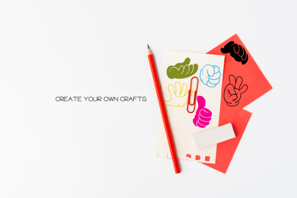 Cartoon Hand Font - Preview 4