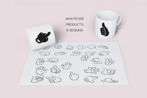 Cartoon Hand Font - Preview 5