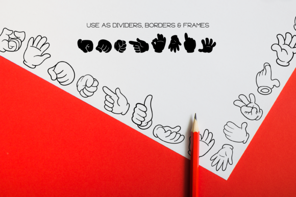 Cartoon Hand Font - Preview 6