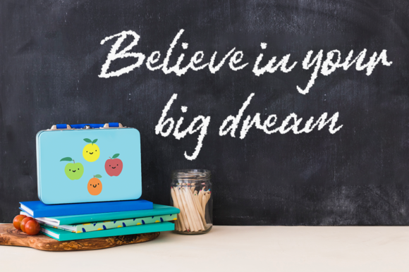 Chalk Talks Font PNG with transparent background - Preview 1