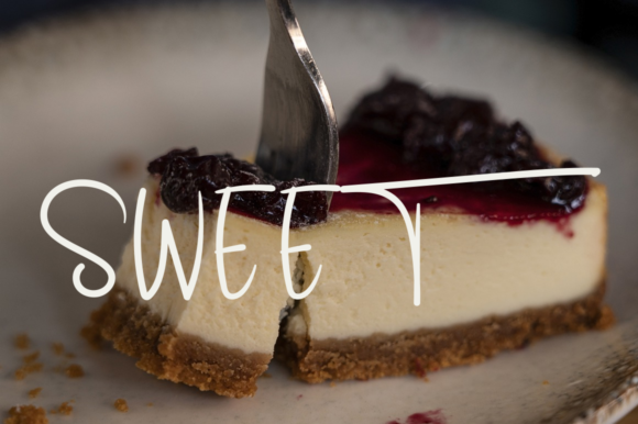 Cheesecake Font - Preview 1