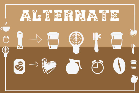 Coffee Bean Font - Preview 3