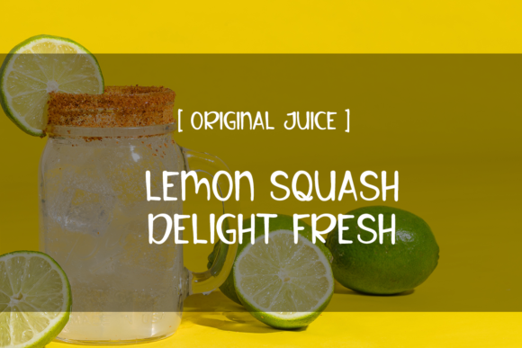 Cream Lemonade Font - Preview 1