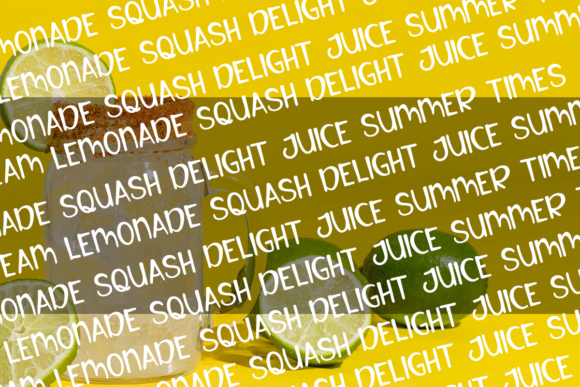 Cream Lemonade Font - Preview 2