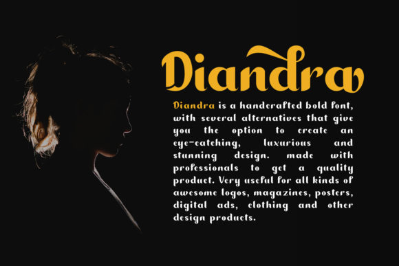Diandra Font - Preview 1