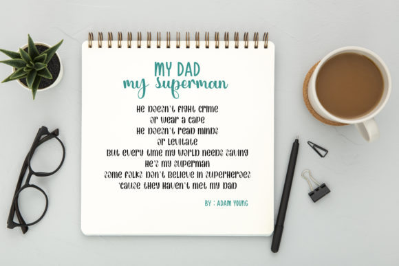 Diary Mithagitta Font - Preview 3